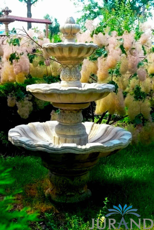 Springbrunnen Fontäne Zierbrunnen Garten Deko 1039 Brunnen 180 cm