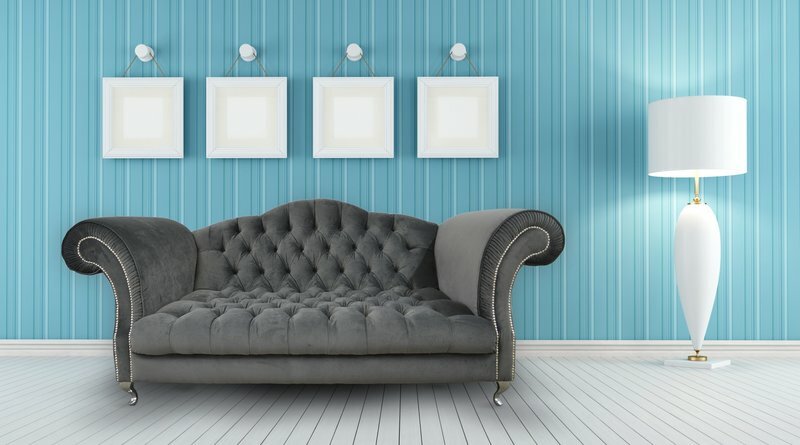 Chesterfield Sofa Polster Designer Couchen Sofas Garnitur Textil Stoff Textil 24