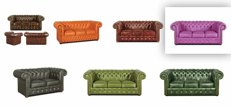Chesterfield Sofa 3 Sitzer Vintage NAPOLI Polster Garnitur www.jvmoebel.de