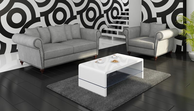 BIG SOFA XXL CHESTERFIELD 250cm "LA GRAND"