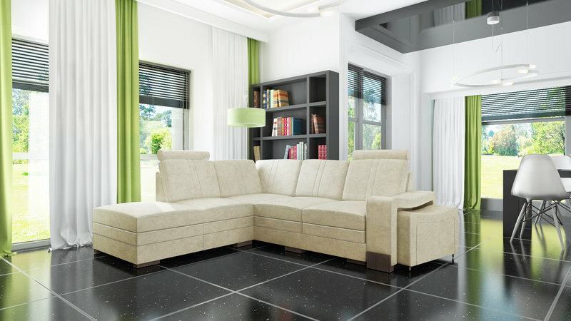 Ecksofa Eckcouch Sofa Textilsofa Stoffsofa Bettfunktion Bettkasten Polster