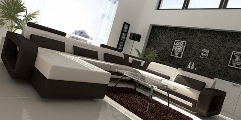 Wohnlandschaft Couch Sofa Ecksofa Couch Designer Couchen Polster Garnitur