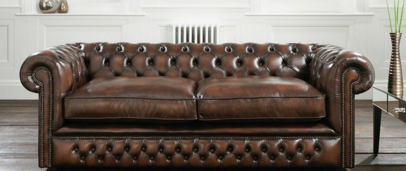 Chesterfield 3 Sitzer Big Sofa Couch Textil Samt Polster Sofas Leder Couchen