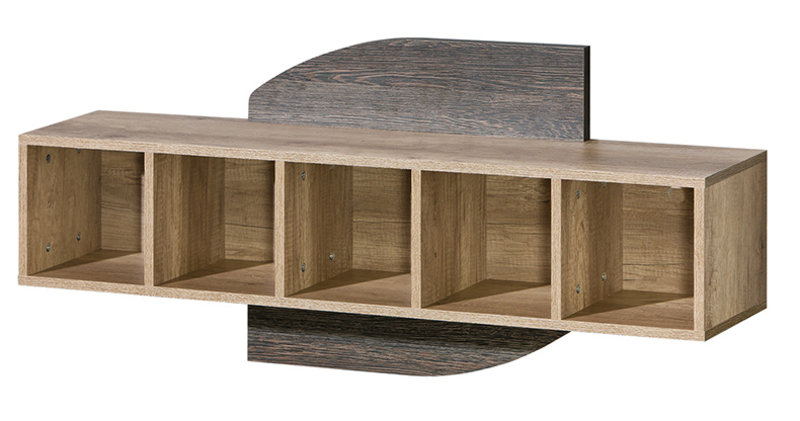 Wandregal Hängeregal Lounge Bücherregal Bücher Wandboard CD Regal