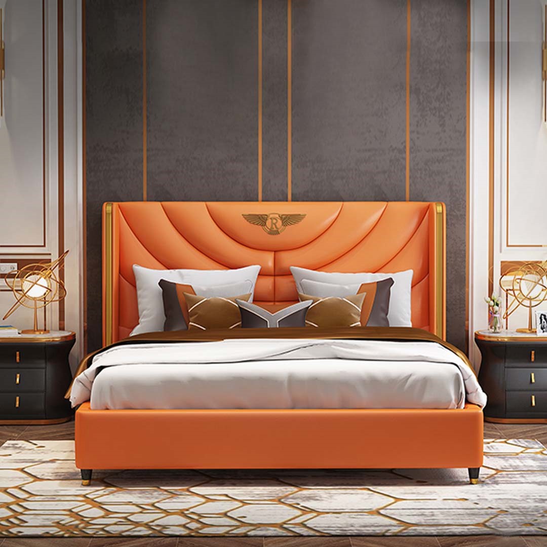 Holz Design Bett Doppel Luxus Ehe Modernes Hotel Gestell Schlaf Zimmer Betten !