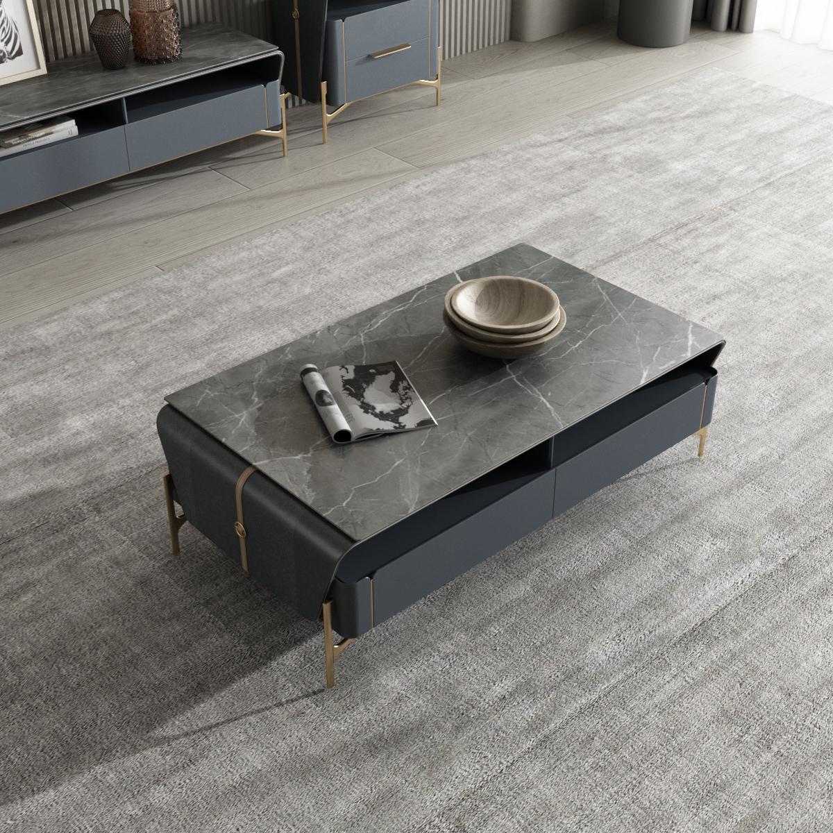 Couchtisch Sideboard 2tlg Wohnzimmer Tisch Lowboard Möbel Schrankwände Kommode