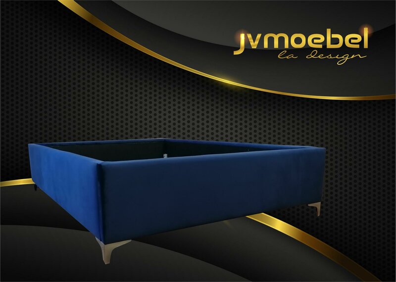 Bettgestell Hotel Bett Luxus Schlafzimmer Polster Betten Samt 180x200cm Liege