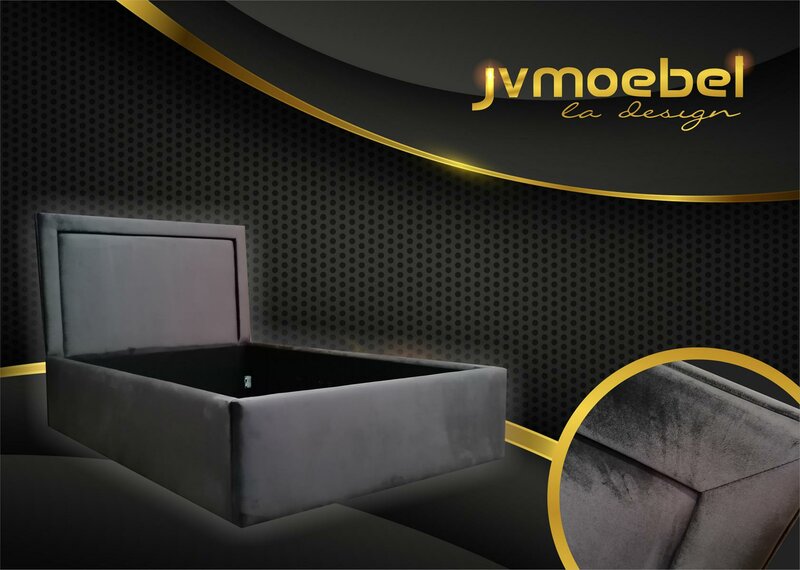 Designer Luxus Bett Edles Möbel Doppel Betten Neu Schlafzimmer Polster 140x200cm