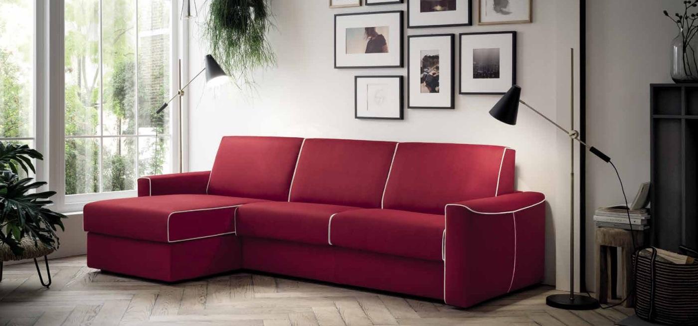 Ecksofa Modern Design Sofa Focus Stoff L-Form Couch Wohnlandschaft Italien Möbel