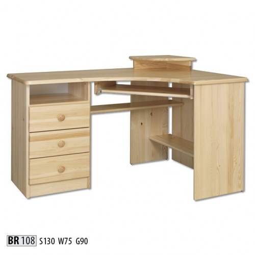 Tisch Holz Schreibtisch Tische Ecktisch Computer Schreibtisch Massiv Echtholz