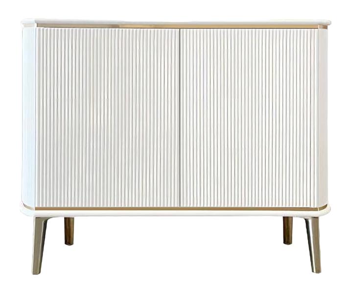 tv Lowboard Luxus Weiß rtv Ständer Wohnzimmer Modern Design Holz Möbel Glas Neu