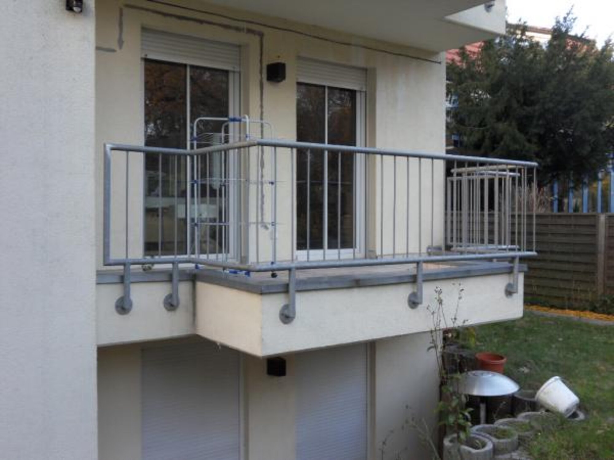 Klassische Geländer Handgefertigte Balkon Treppen Schmiedezaun Zaun 1lfm #350