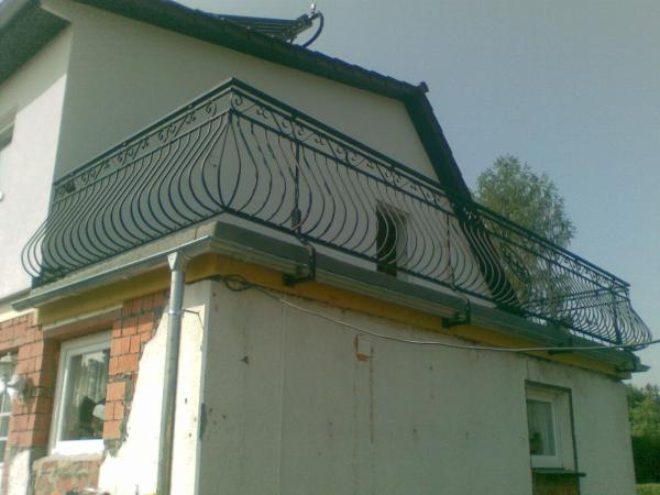 Klassische Geländer Handgefertigte Balkon Treppen Schmiedezaun Zaun 1lfm #158