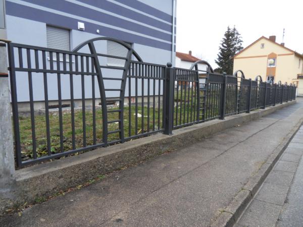 Aussen Garten Grundstueck Geländer Zaun Klassisch Meterware Zaun Modell 407 Neu