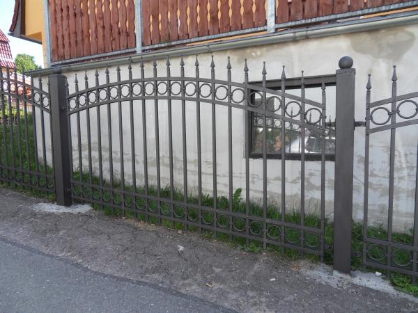 Schmiedeeisen Aussen Garten Geländer Zaun Klassisch Handarbeit Zäune M245 Modern