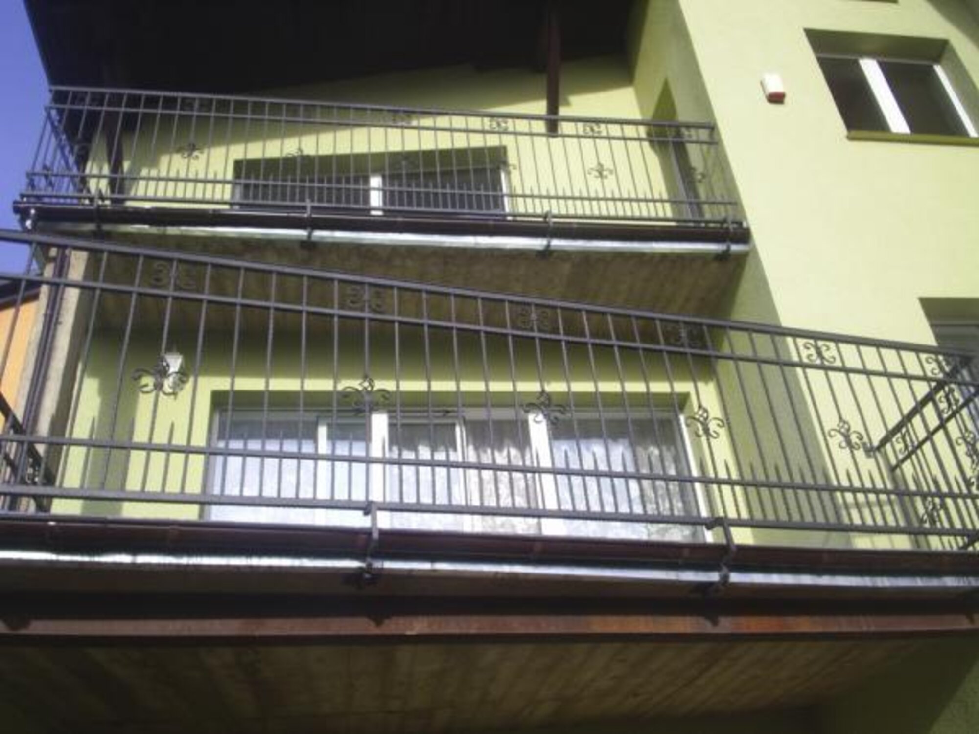 Klassische Stahl Treppe Schmiedeeisen Treppen Balkon Geländer Maßfertigung 138