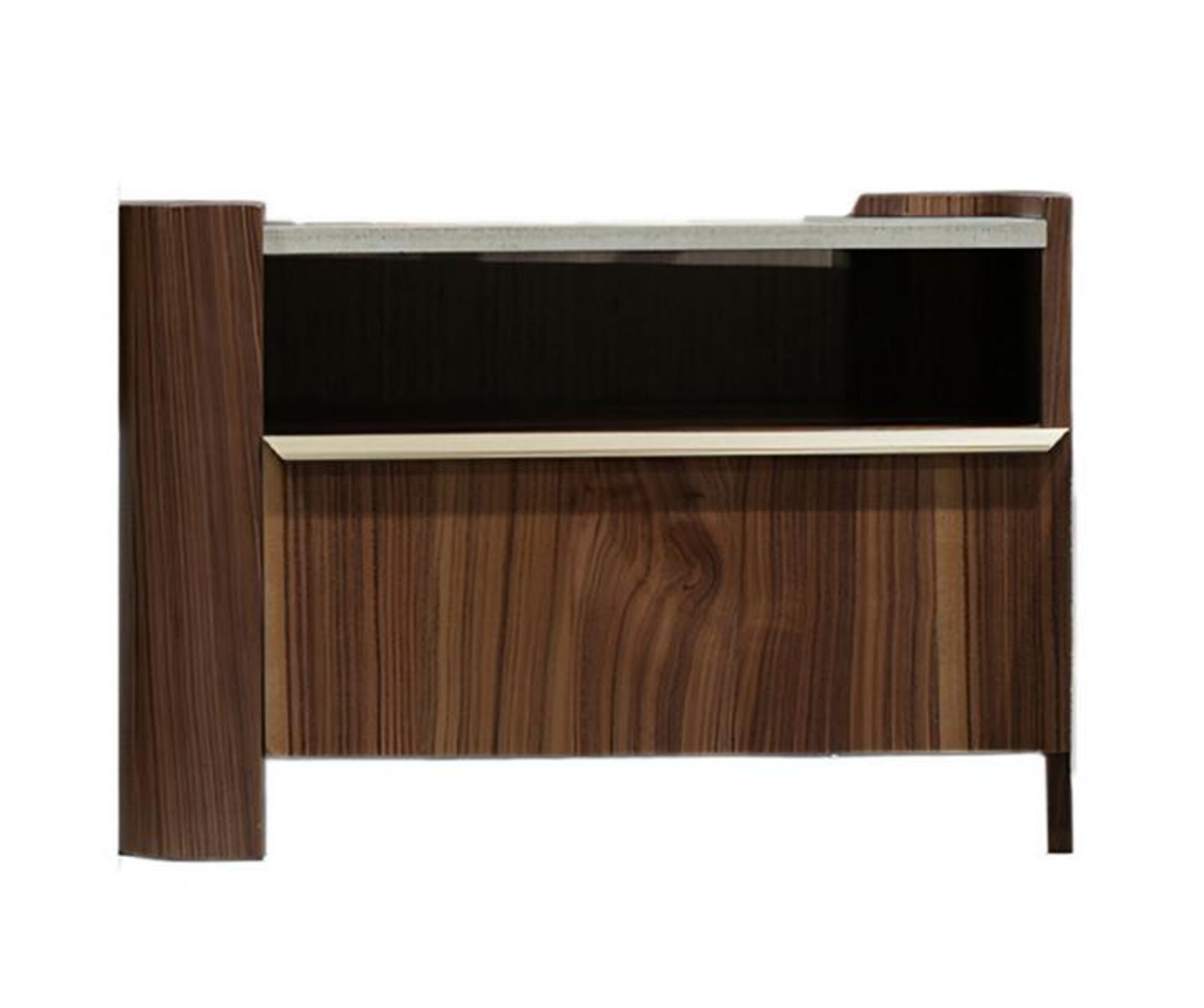 Zeitlos 2x Nachttische Robust Tische Braun Schlafzimmer Nachttisch Konsole