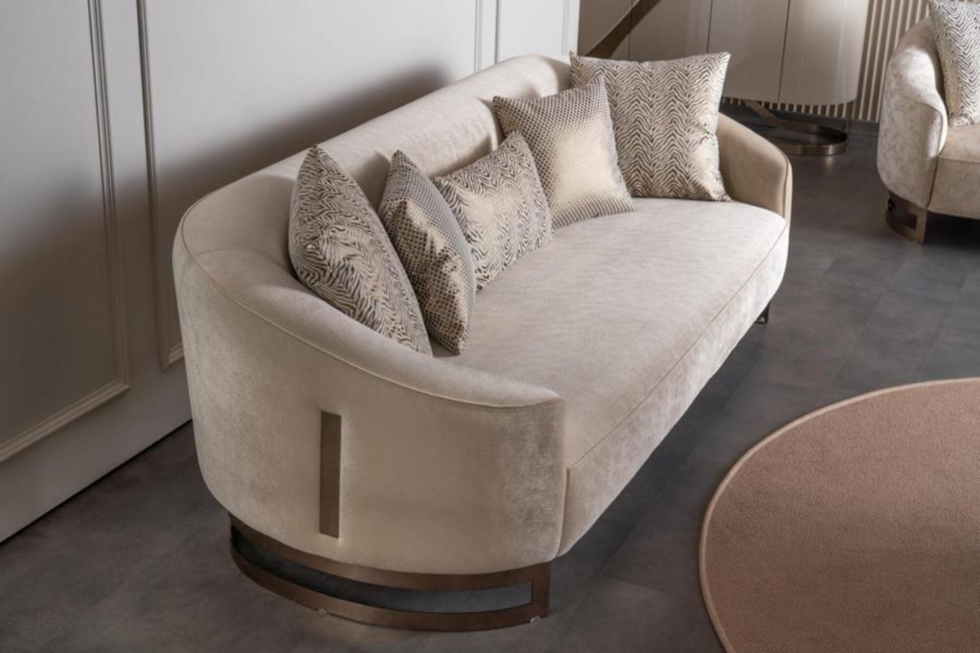 Luxus Sofa 3 Sitzer 3er Couch Sofa Dreisitzer Polstersofa Wohnzimmer