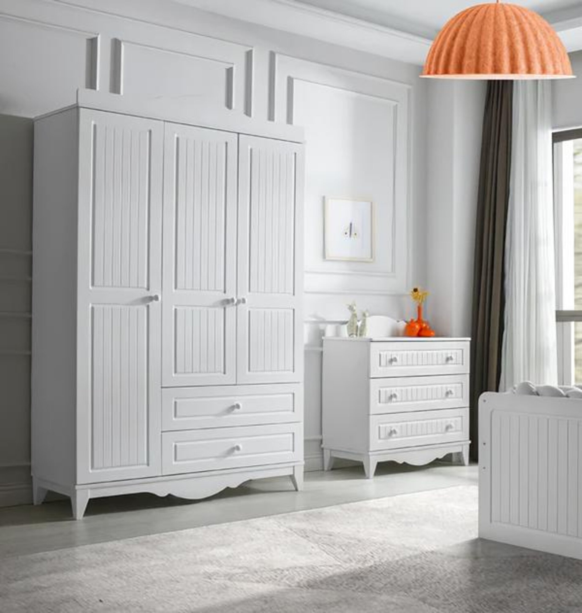 Kleiderschrank Kommode Modernes Design Kinderzimmer Wohnräume Stilvolle Möbel