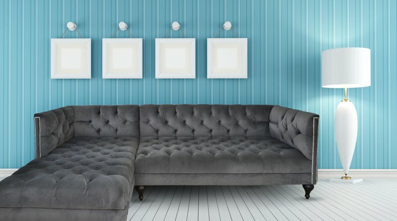 Sofa Stoff Textil Sofa Couch Polster Designer Garnitur Stoffsofa Couchen No.13