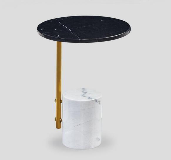 Runder Kaffeetisch Couchtisch Mehrfarbig Beistelltisch Designer Tisch neu