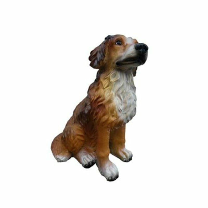 Deko Figur Statue Skulptur 35 cm FIguren Statuen Skulpturen A115 Garten Hund