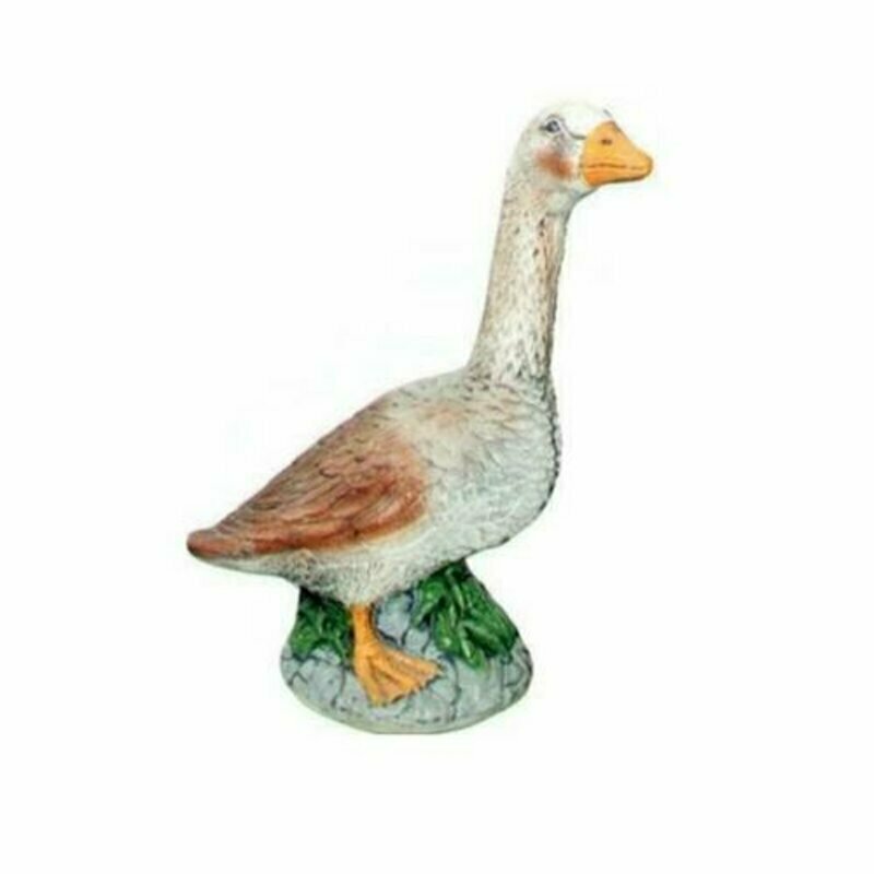 Ente Dekorative Statue Garten Figuren Statuen 44cm Lebensgroß Figur Plastik 2