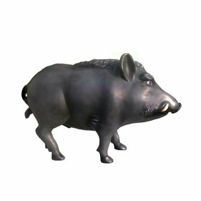 Abstrakte dekorative Wildschweinskulptur Wildschwein Jagd Garten Skulptur Figur