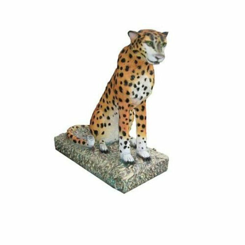 Dekoration Garten Figur Statue Figuren Statuen Deko Neu Skulpturen Gepard Afrika