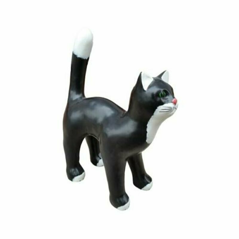 Katze Figur Statue Garten Dekoration Skulptur Deko Skulpturen 2
