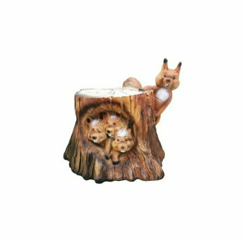 Dekoration Skulptur Eichhörnchen Wand Figur Neu Skulpturen Figuren 35cm