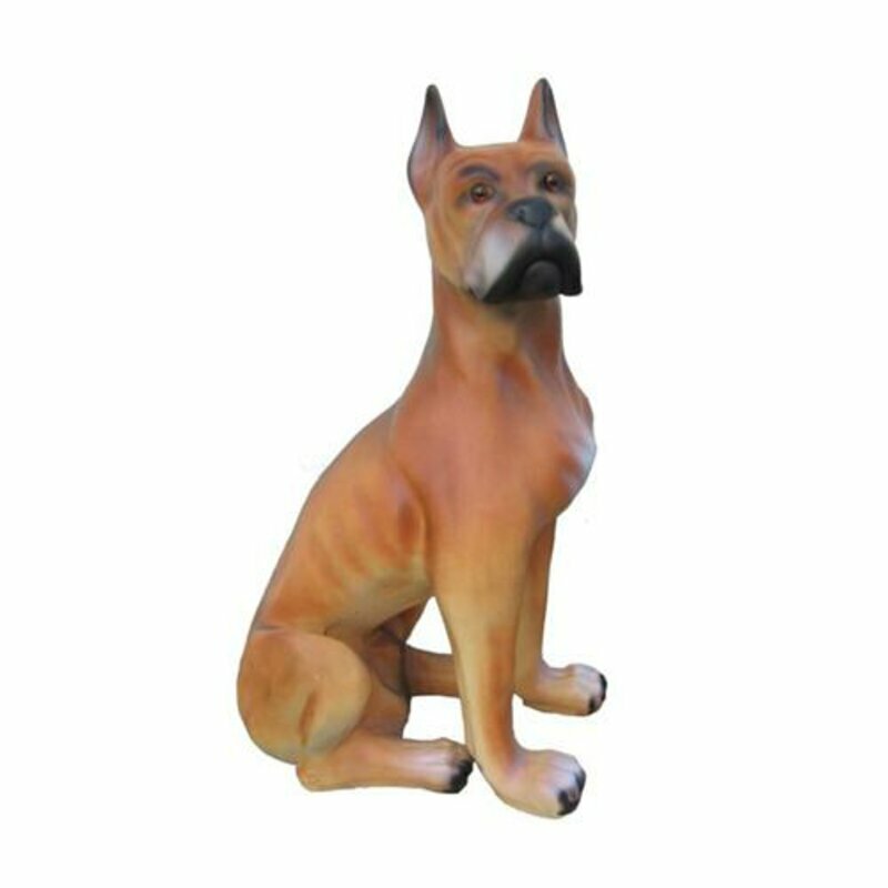 Deko Figur Statue Skulptur 65 cm Figuren Statuen Skulpturen Neu Hund Garten A275