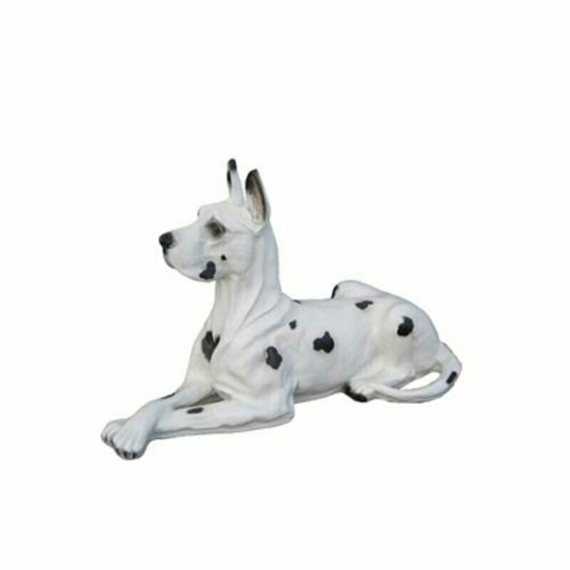 Figuren Skulptur Garten Dekoration Deko Skulptur Statue Hund Tier 75 cm