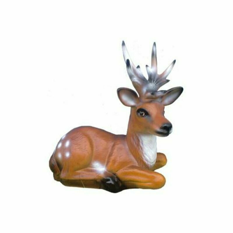 Hirsch Wald Figur Statue Garten Dekoration Skulptur Deko Skulpturen 2