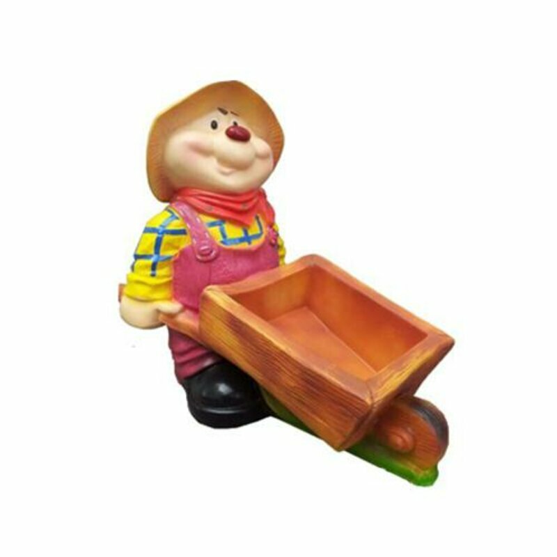 Garten Dekoration Figur Statue Skulpturen Deko Figuren Hamster Handarbeit 60cm