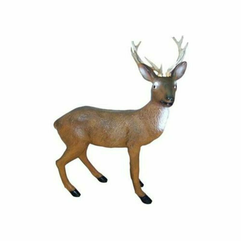 Figuren Skulptur Garten Dekoration Deko Skulptur Statue Rehkitz Hirsch Neu 96cm
