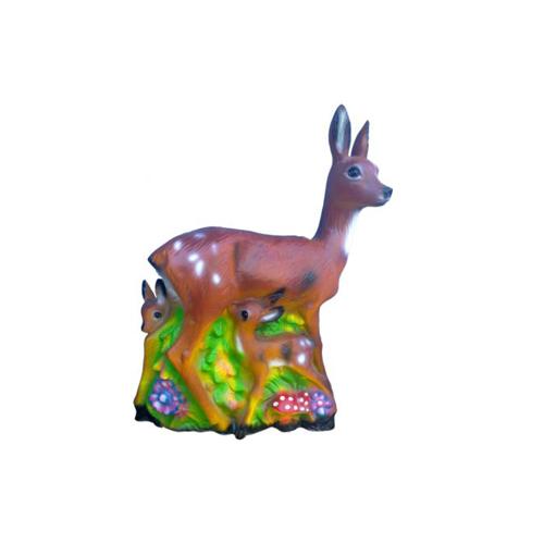 Figuren Skulptur Garten Dekoration Deko Skulptur Statue Rehkitz Hirsch Baby 80cm