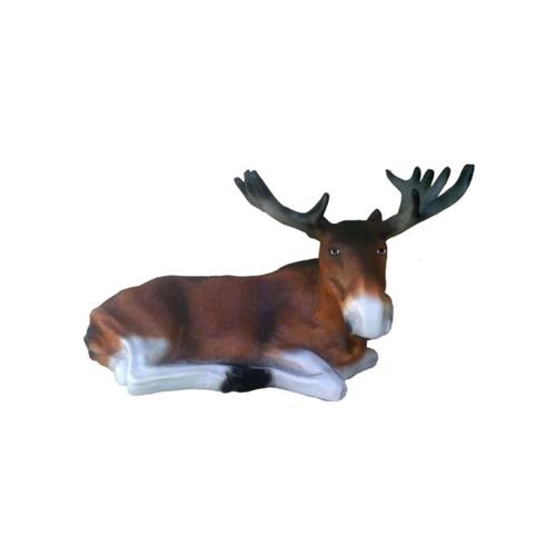 Elch Figur Statue Statuen Figuren Garten Winter Deko Skulptur Dekoration 65 cm