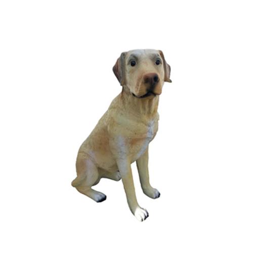 Skulptur hund attrappe Einbruchschutz Kampfhund Hund Dekoration Statue 82cm