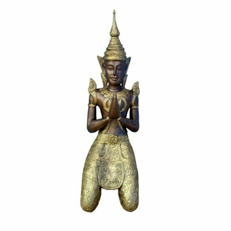 Buddha Deko Figur Statue Skulptur 110 cm Figuren Statuen Skulpturen Neu (B1)
