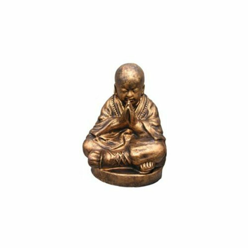 Deko Figur Statue Skulptur 49 cm Figuren Statuen Skulpturen Goldene Buddha (B16)