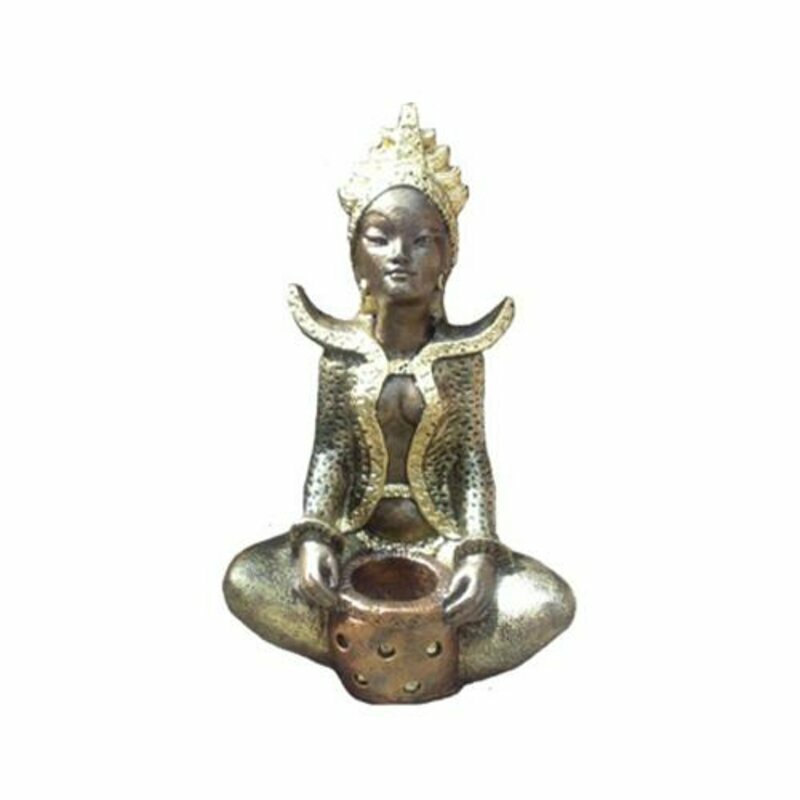 Deko Figur Statue Skulptur 57x33 cm Figuren Statuen Skulpturen Buddha Garten B27