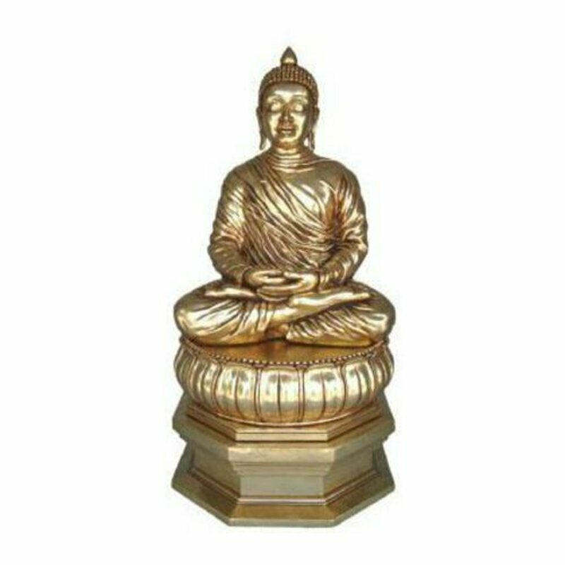 Buddha Deko Figur Statue Skulptur 125 cm Figuren Statuen Skulpturen Neu (B39A)