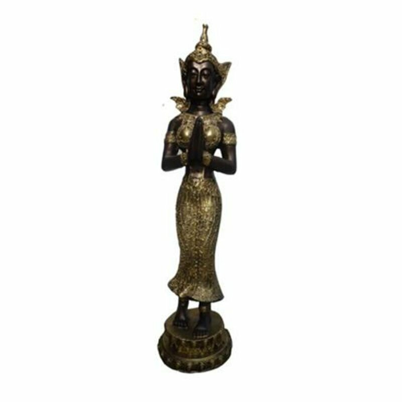 Deko Figur Statue Skulptur 45 cm Figuren Statuen Skulpturen Malaysia Buddha (B4)