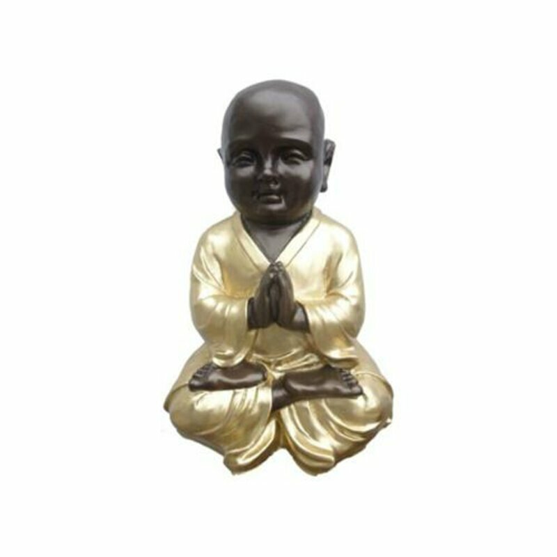 Deko Figur Statue Skulptur 39 cm Figuren Statuen Skulpturen Buddha Garten (B39)