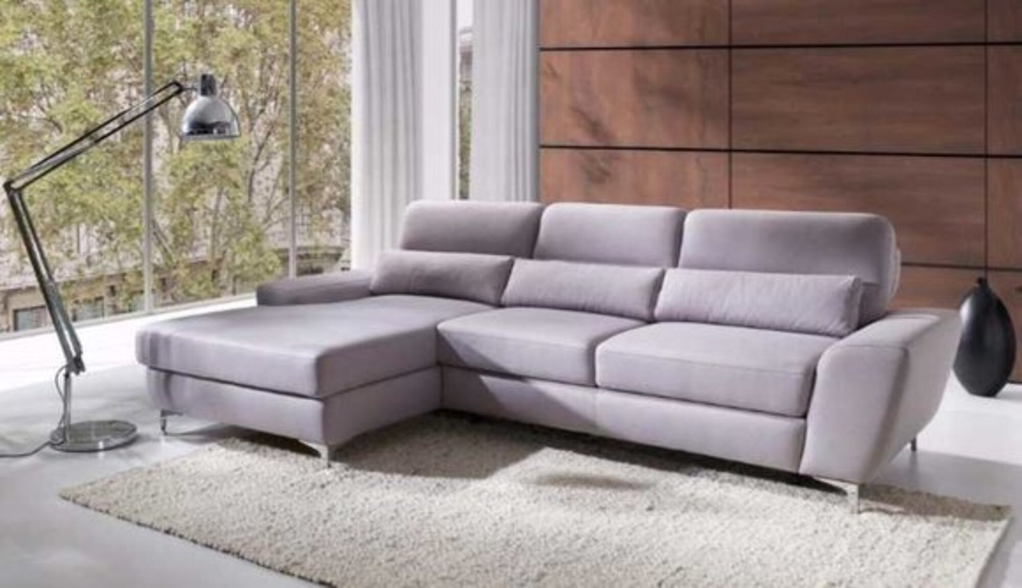 Ecksofa Wohnlandschaft mit Bettfunktion Sofa Ecksofa Couch Ecke Garnitur Polster