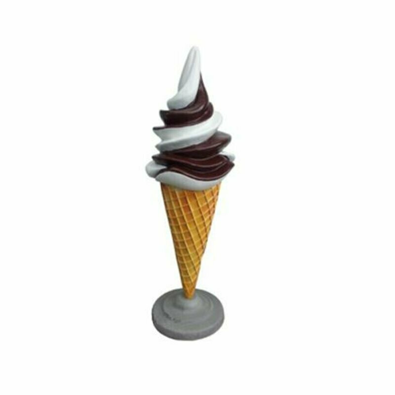 Ice Cream Eisdiele Skulptur Dekoration Figuren Aufsteller 130cm Neu Gastronomie