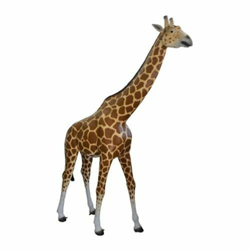 Modern Skulptur Giraffe Dekorative Figur Skulpturen Zoo Deko Neu 320x227x62cm