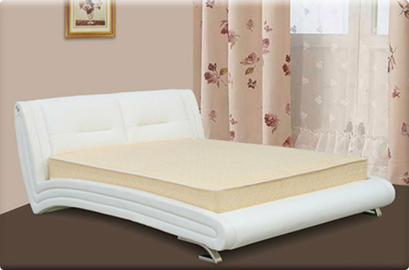 Polsterbett Lederbett Bett Jana 140/160/180x200cm