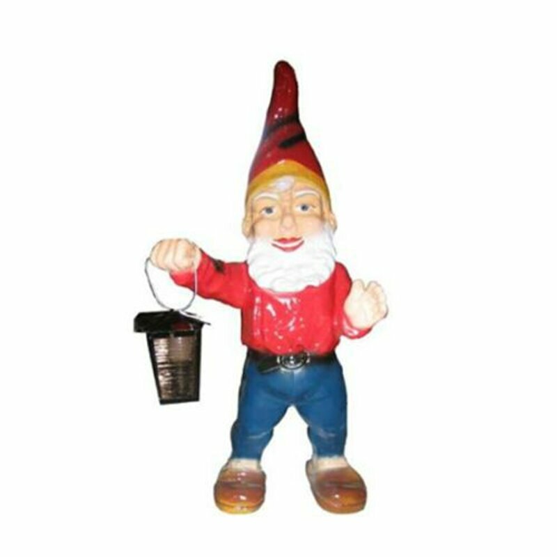 Garten Haus Dekoration Figur Statue Skulpturen Deko Figuren Zwerg Handarbeit K28